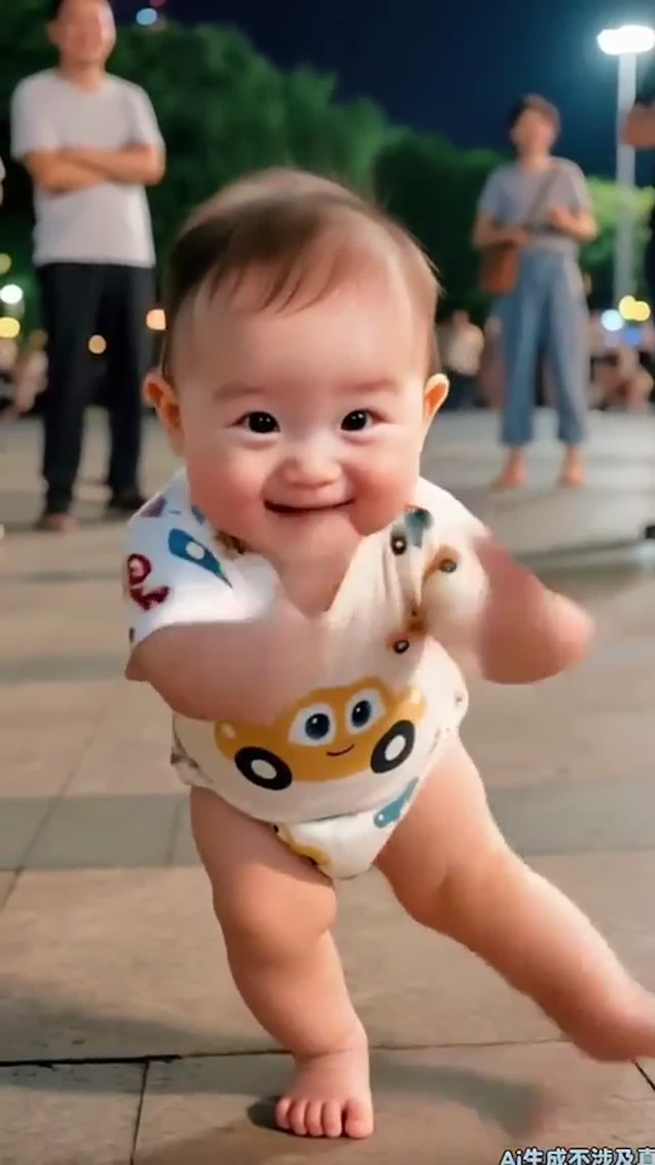 Dancing kids