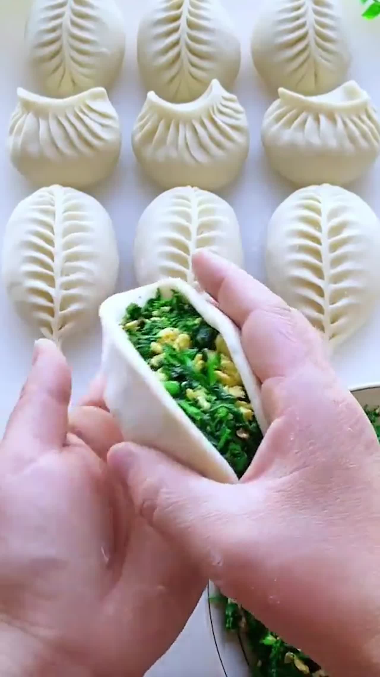 Making dumplings