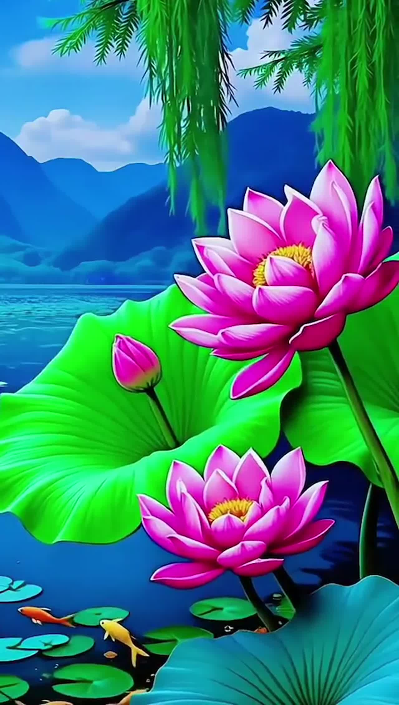beautiful lotus flower