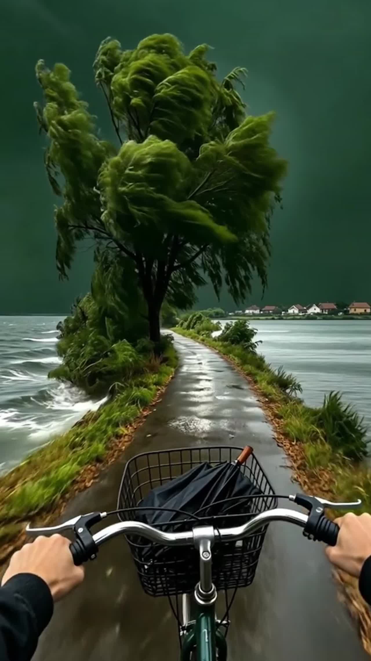 riding in flood